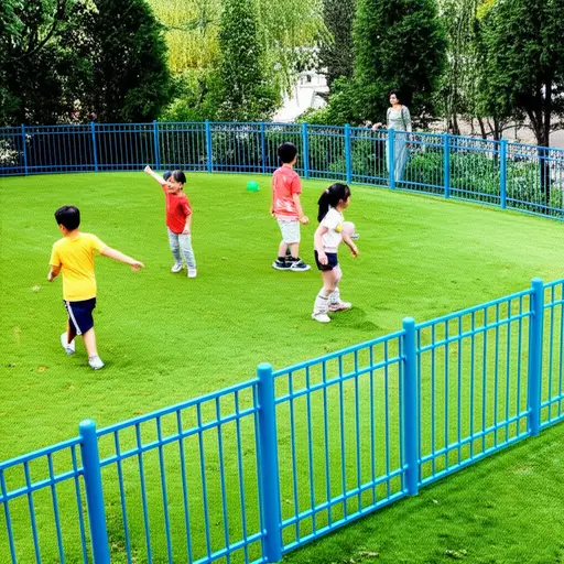 请确保孩子们在花园里玩耍是安全的。