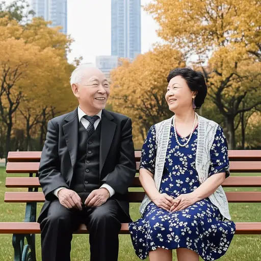 我的祖父母属于不同的一代人。