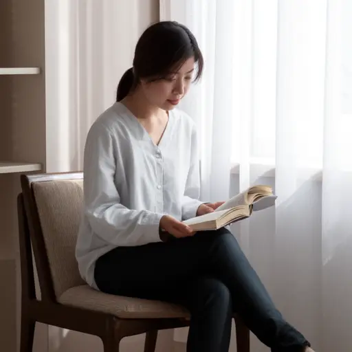 我业余时间喜欢读书。