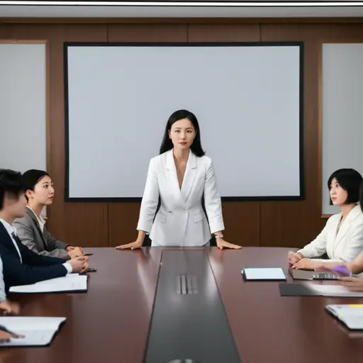 她是一个坚定的领导者，可能有些人会说太坚定了。