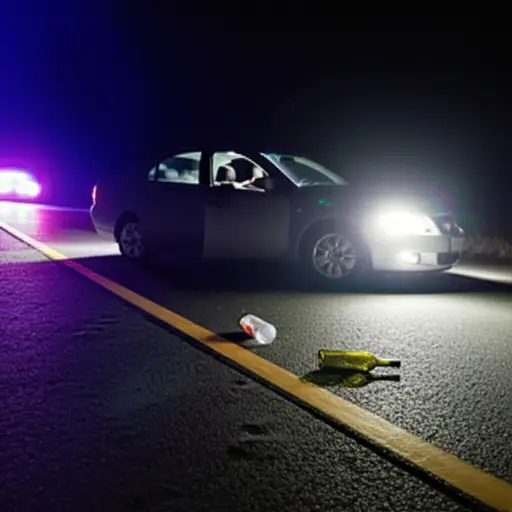 酒后驾驶会使人付出生命的代价。