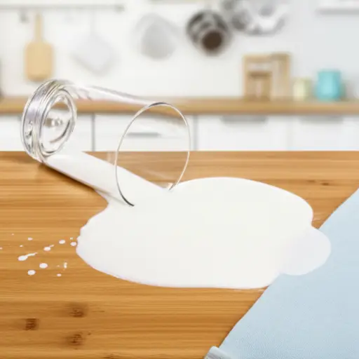 别担心洒了的牛奶，没关系。