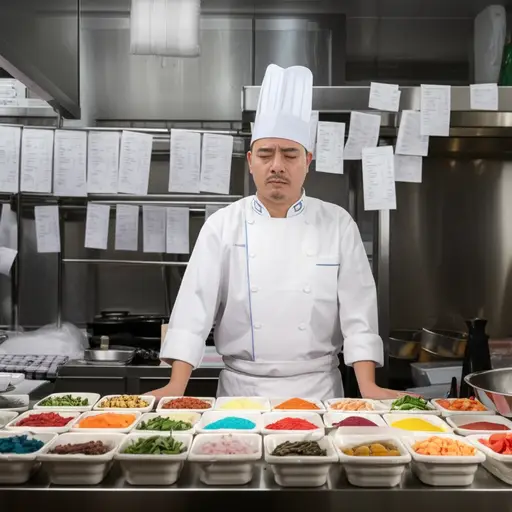 我不羡慕你要为那么多人做饭的工作。