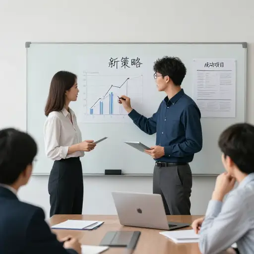 他提出了一个新的策略，与我们之前成功的项目相似。