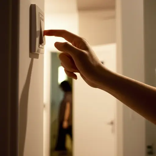 离开时请关灯。