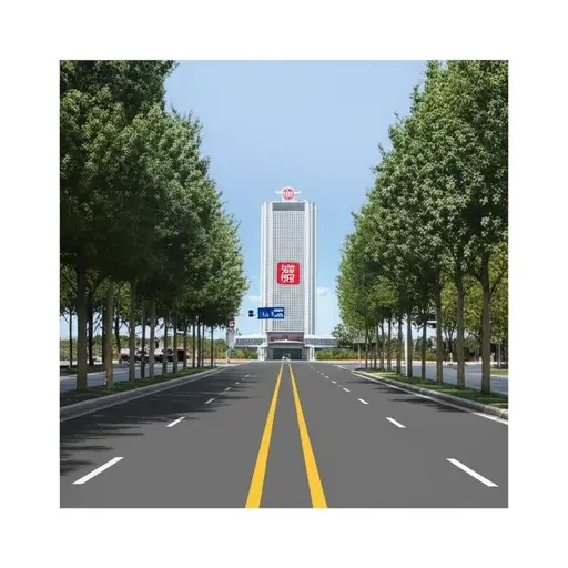 沿着这条路走，直到你看到邮局。