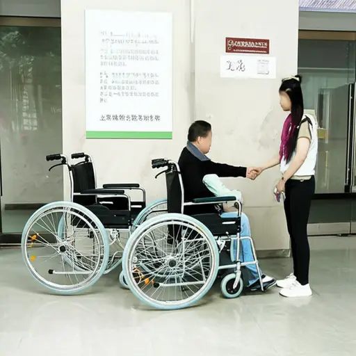 博物馆为行动不便的游客提供轮椅。