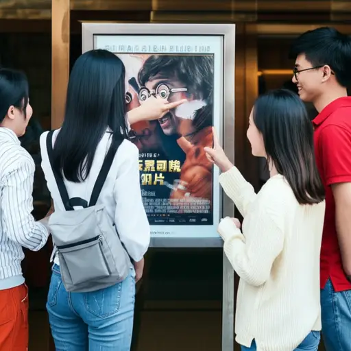 我们都想去看那部新的喜剧电影。