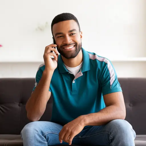 我打电话给朋友，问道：“最近怎么样？”