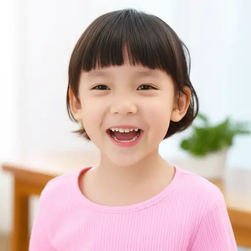 我妹妹掉了一颗牙。