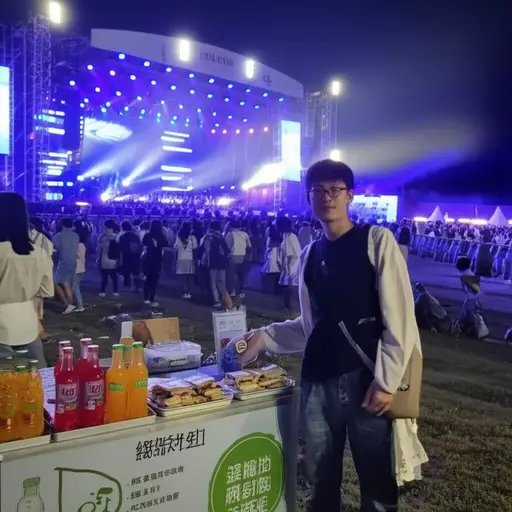 我可以做一些三明治或卖一些软饮料来帮助音乐会。