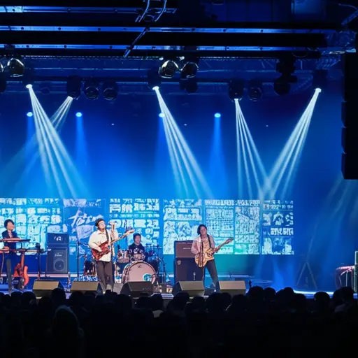 这支乐队本月正在巡演。