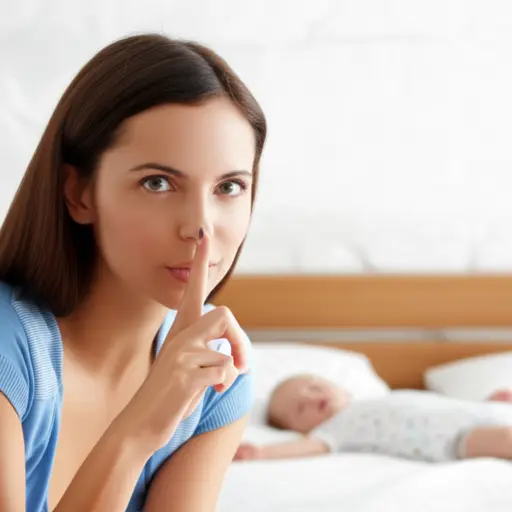 请小声点，你会吵醒宝宝的。