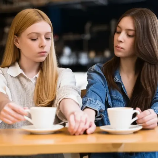 我不喜欢咖啡，我姐姐也不喜欢。