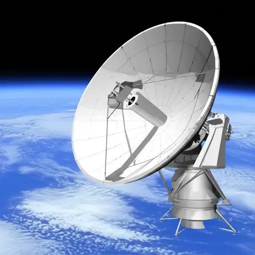 报告通过卫星传来。