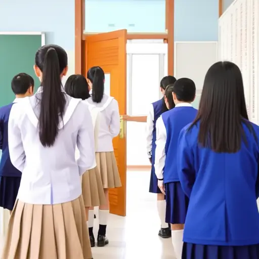 请站起来，老师要进来了。