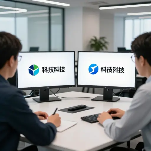 互为竞争对手的科技公司联手开发了一款革命性的新产品。