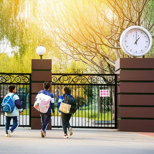 我通常下午3点放学。