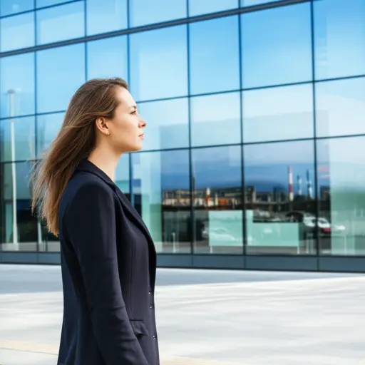 她对商业和工业世界感兴趣。