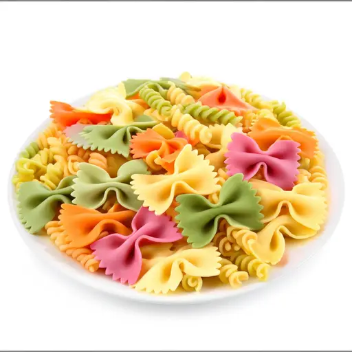 我喜欢尝试不同形状的意大利面，比如蝴蝶面和螺旋面。