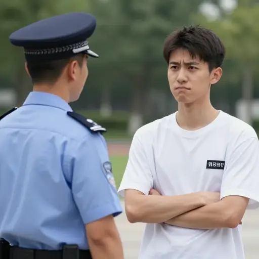 他对权威表现出十足的不尊重。