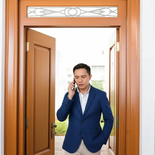 哦对了，你出去的时候有人打电话找你。