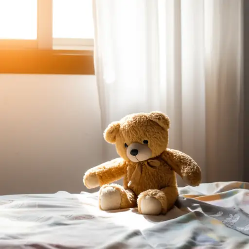 那个旧泰迪熊在我小时候对我意义重大。