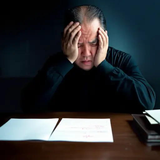 他对这个错误不太高兴。