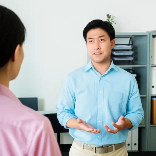 他经常说谎以避免麻烦。