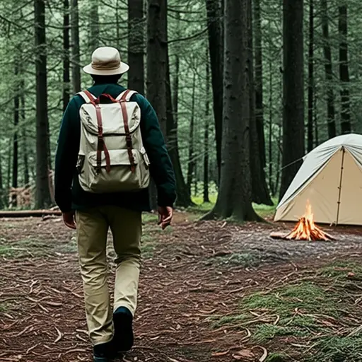 我喜欢户外活动，比如徒步、露营之类的。