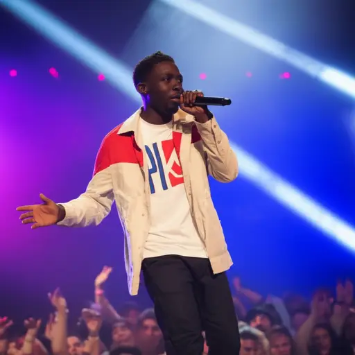 他是一位著名的说唱歌手。