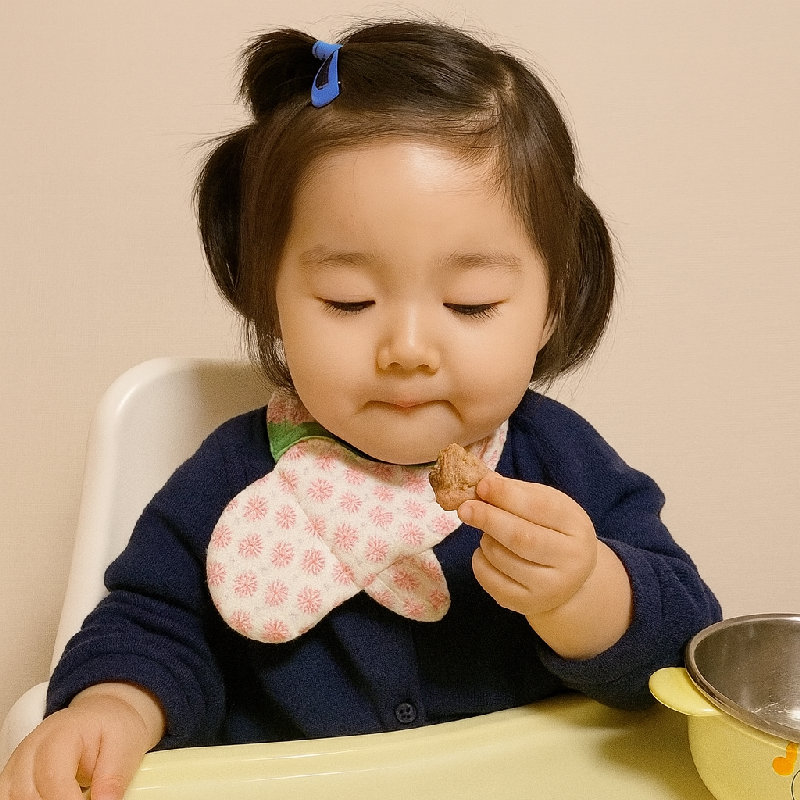 咀嚼时请闭上嘴巴。