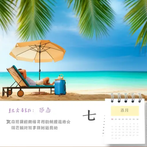 我整个七月都在度假。