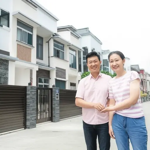 一对已婚夫妇买下了隔壁的房子。