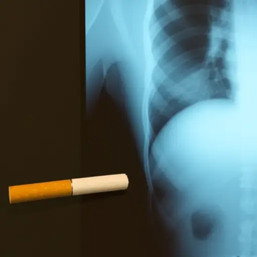 吸烟和肺癌之间有直接联系。