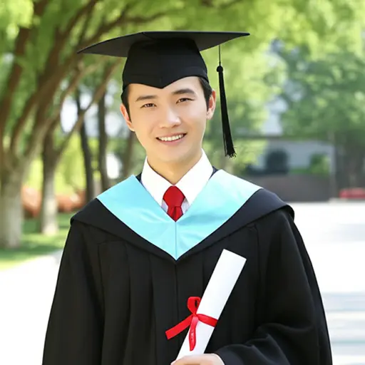 我想成为一名大学毕业生。