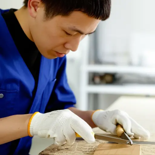 小心点，别伤到自己。