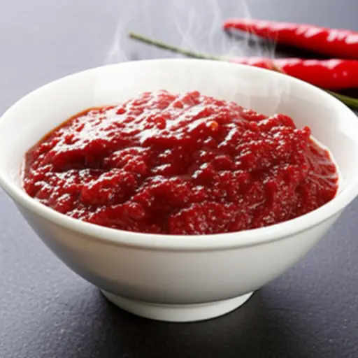 这个酱料有种非常辣的味道。