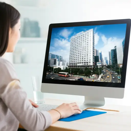 她为我在市中心的一家酒店预订了住宿。