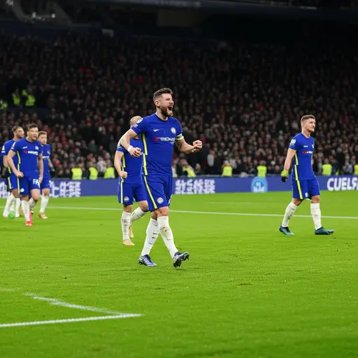 切尔西在杯赛第二轮中勉强避免了失败。