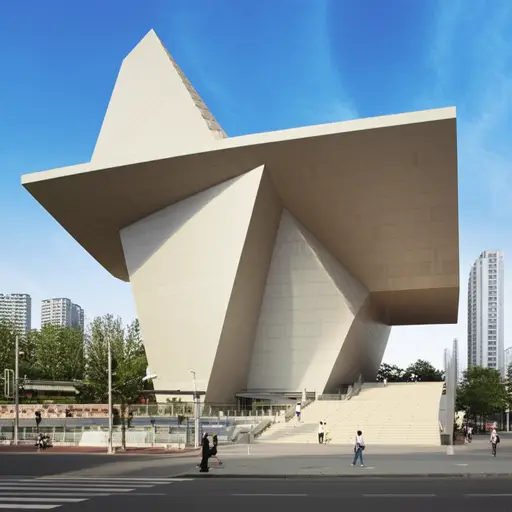 一座现代艺术博物馆是我们城市最新的景点。