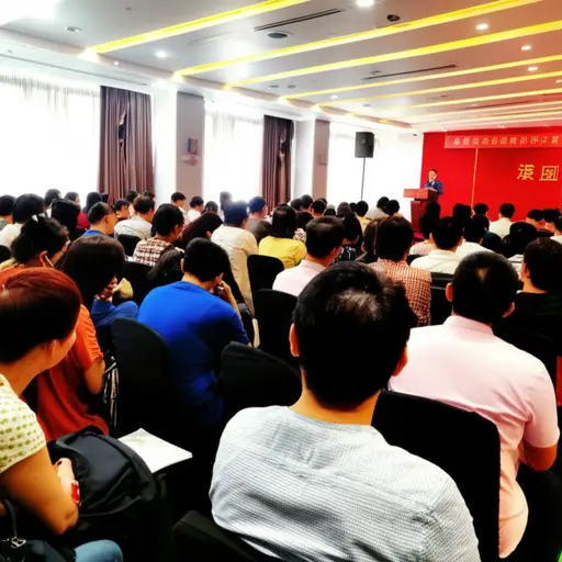 然后，他向公众发表了演讲。