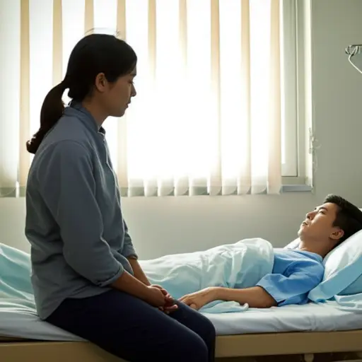 你唯一能做的就是希望他会好起来。