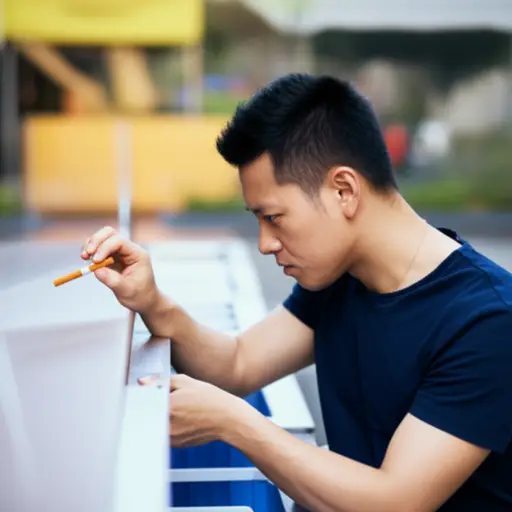 我打算戒烟了。