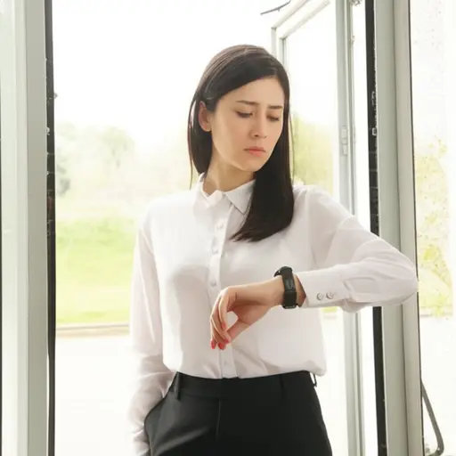 她很希望我们能准时到达。