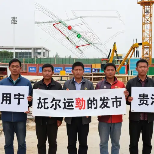 当地居民因噪音问题，发起反对新机场建设的活动。