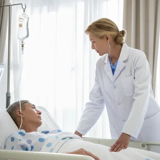 医生们说他需要几周时间才能康复。