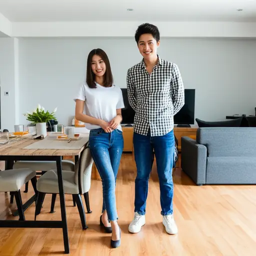 我和我的室友合租一套公寓。