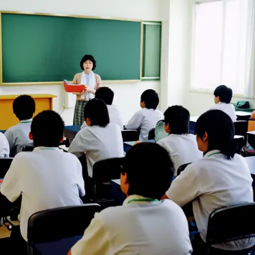 这位老师严格但友善。