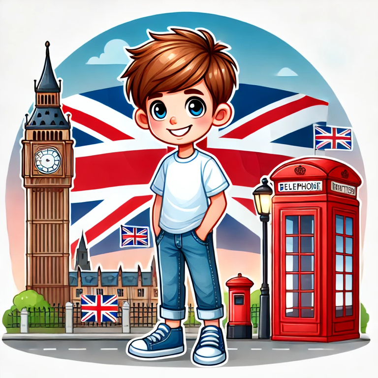 一个从英国来的男孩